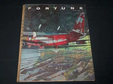 1964 OCTOBER FORTUNE MAGAZINE - BEAUTIFUL ILLUSTRATED FRONT COVER - O 11844
