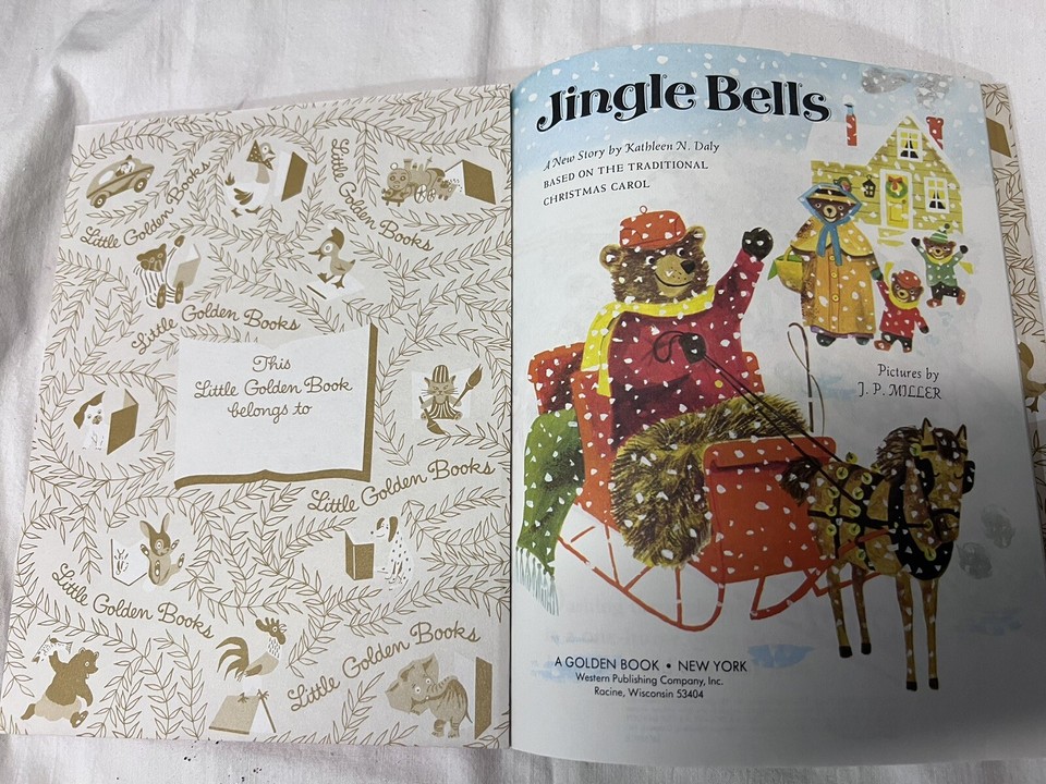 Golden Book, Jingle Bells eBay