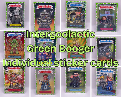Topps Garbage Pail Kids Intergoolactic Mayhem Booger Green Parallel - Karten aussuchen