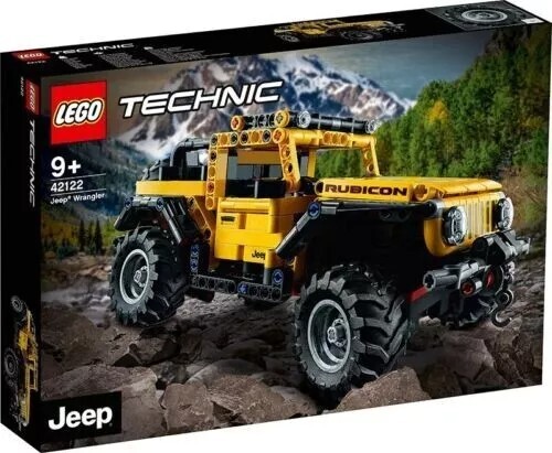 LEGO TECHNIC JEEP WRANGLER  ETA' 9+   PEZZI 665   ART 42122