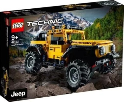 LEGO TECHNIC JEEP WRANGLER ALTER 9+ TEILE 665 ART 42122