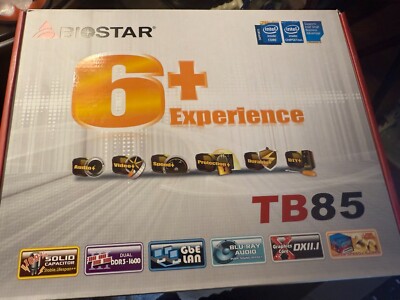 BIOSTAR TB85 LGA 1150 Intel B85 SATA 6Gb/s USB 3.0 ATX Intel Mining Motherboard