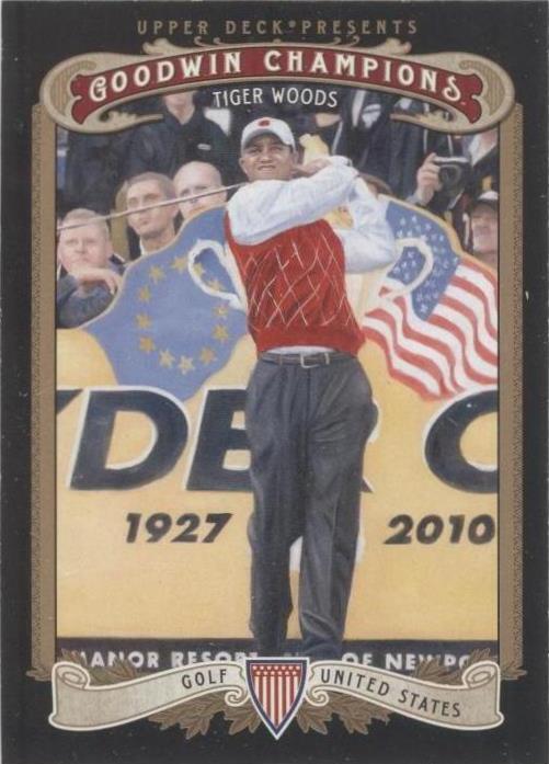 2012 Upper Deck Goodwin Champions - Tiger Woods #100 - 1 of 1