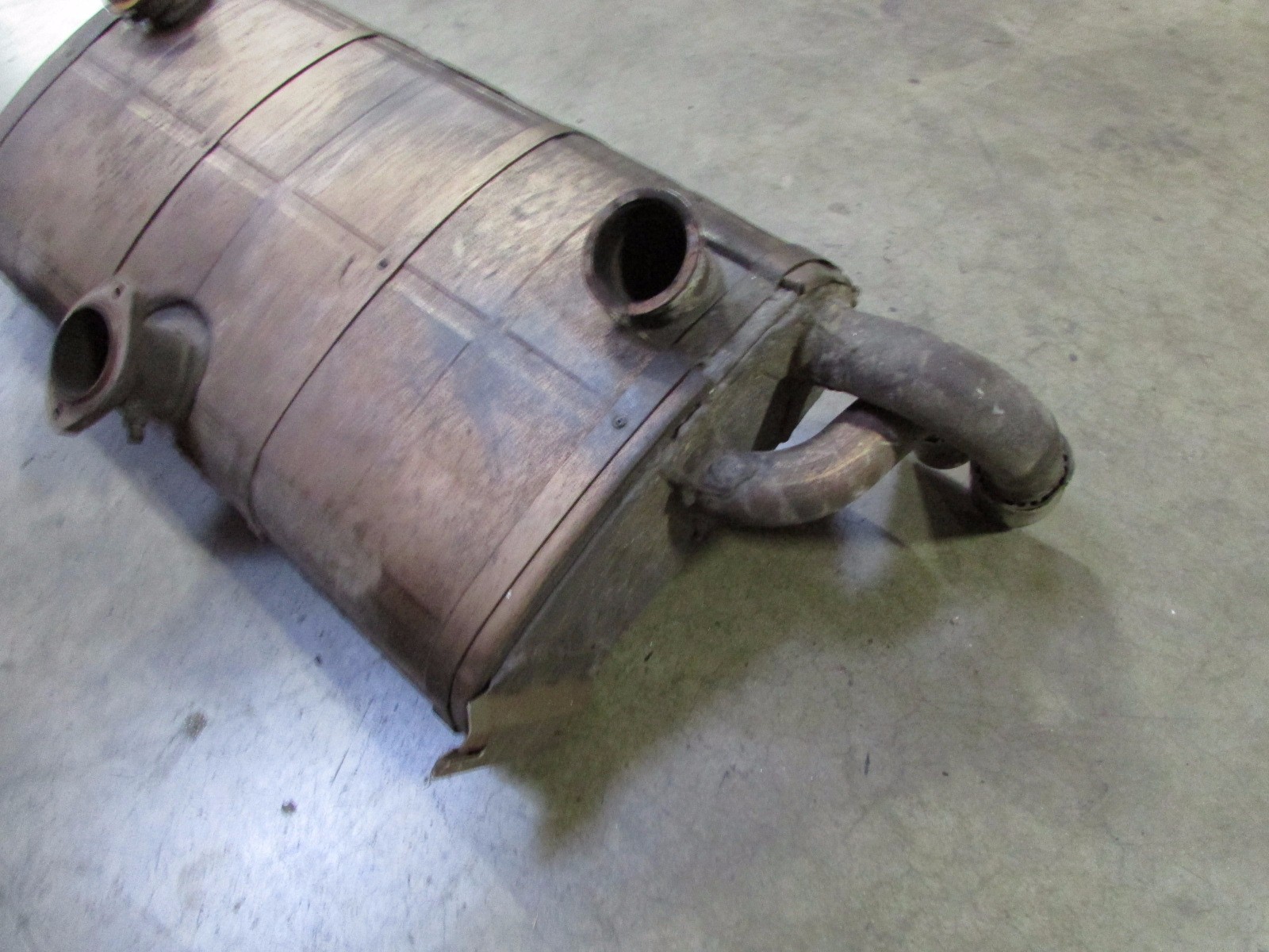 Ferrari F355, Muffler/Exhaust, 5.2 Vehicles Only, Used, Dented Tip, P/N 168568