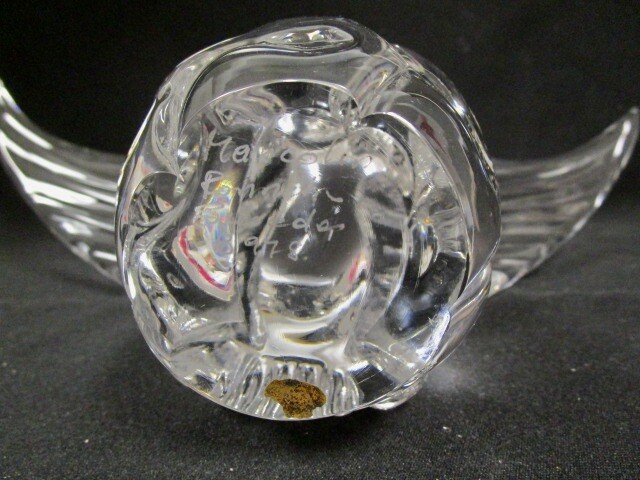 MARCOLIN ART CRYSTAL - LARGE - 24% LEAD CRYSTAL EAGLE - 15 INCH