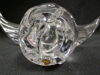 MARCOLIN ART CRYSTAL - LARGE - 24% LEAD CRYSTAL EAGLE - 15 INCH
