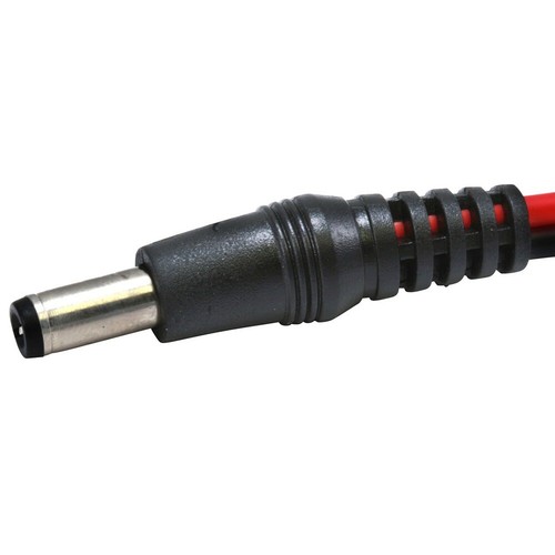 5x 5.5mm x 2.1mm Male DC Power Plug Pigtail Cable Connector CCTV Security Camera - Picture 3 of 4
