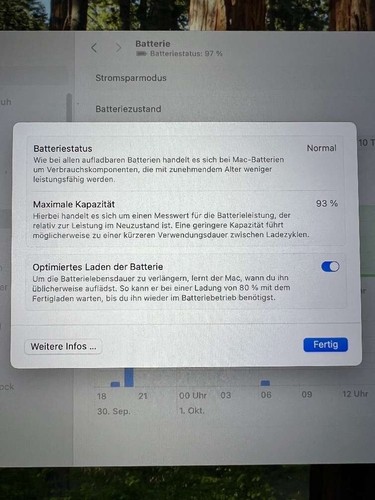 MacBook Pro 2021 (2022)16GB, 14", M1 Pro Chip, 512 GB SSD, spacegrey A2442 - Bild 9 von 10