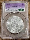 1902-O $1 Morgan Silver Dollar CAC Graded MS61