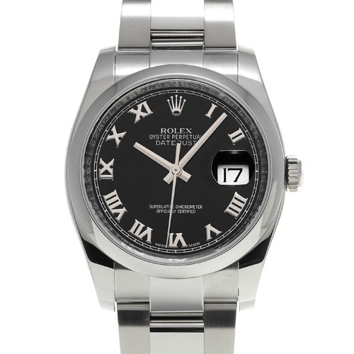 ROLEX Datejust 116200 black WATCH 731242