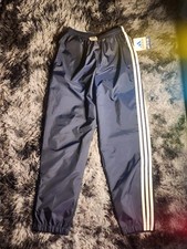 Vintage Adidas Men's Activewear Track Pants with Classic Stripes NWT Brand New