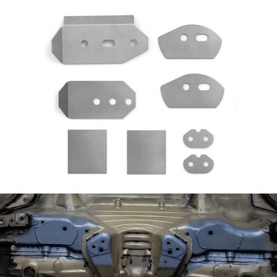 Hinten Hilfsrahmen Reparatur Verstärkungsblech Kit Für BMW E46 320i 320d 320Ci