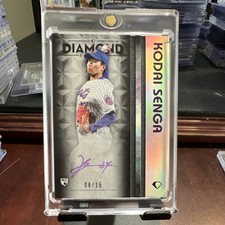 Topps 2023 Diamond Icons White Polychromatink Auto Senga Mets #WPA-KS /15 RC