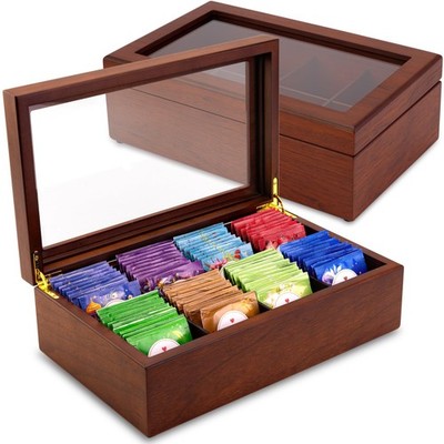 Tea Box - Luxury Wooden Tea Bag Organizer from The Apace Premier