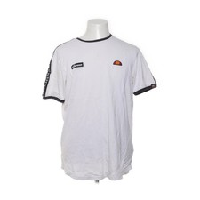 Ellesse, T-shirt, Größe: XL, Weiß, Baumwolle, Print, Herren #i3w