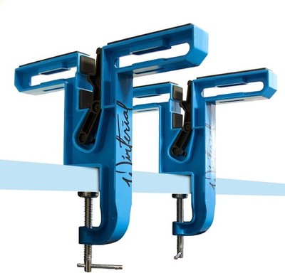 Winterial Snowboard and Ski Vise, Set of Two Non-Slip Vice Grips with Horizontal