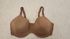 Skims Bra Womens 34DD Brown Underwire T-Shirt Everyday Smooth 421D Padded