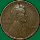 1922-D Lincoln Wheat Cent Very Fine VF Coin #34843