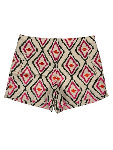 NWT Ann Taylor LOFT Women's Shorts SZ 8 embroidered 100% Linen The Rivera Short - Picture 24 of 24