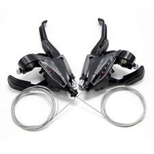 For Shimano ST-EF500 Shifter Set 3x7/8 Speed 21/24 Speed V-Brake Lever Bike MTB