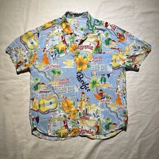 JAMS WORLD Hawaiian Shirt Aloha California Su...
