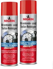NIGRIN Bremsenreiniger Motor Teile Reiniger entfettet Bremsen Motor 2x 500ml