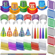Syhood 180 Pcs 2026 New Years Eve Party Supplies Colorful Favor Kits... 