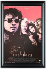 Corey Feldman The Lost Boys Signed Framed 24x36 Poster ACOA Exact Proof