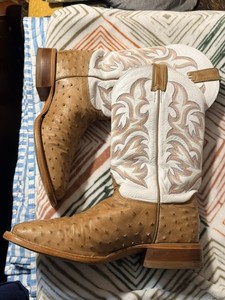 Justin Ostrich Boots | eBay display picture 1
