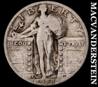 1928-S Silver Standing Liberty Quarter - Scarce  Better Date  No Reserve  #J8357