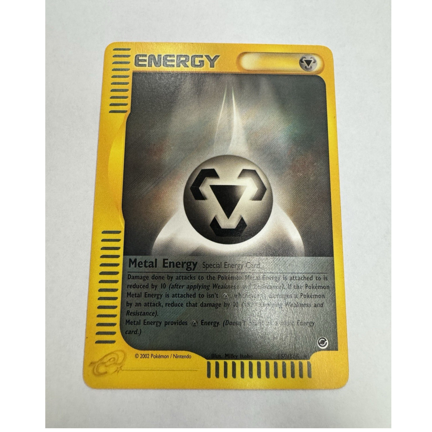 Pokemon TCG Metal Energy 159/165 Expedition Base Set Rare 2002