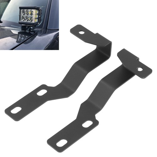 ⁺Car A Pillar Hood LED Work Light Mount Bracket Holder For 2005‑2015 - Picture 17 of 22