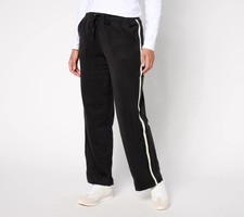 Cuddl Duds Fleecewear with Stretch Lounge Pants Black L New