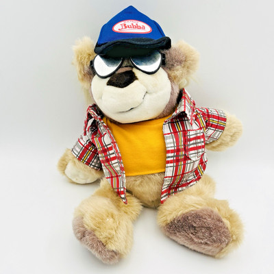 Real Talkin' Bubba Smart Aleck Wisecraking Talking Plush Bear Mattel 2003 Tested
