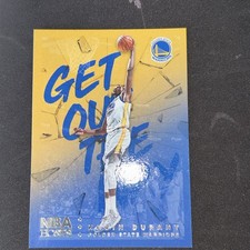 2018-19 Panini NBA Hoops - Get Out the Way Kevin Durant #GOW-7 Winter Mint Cond