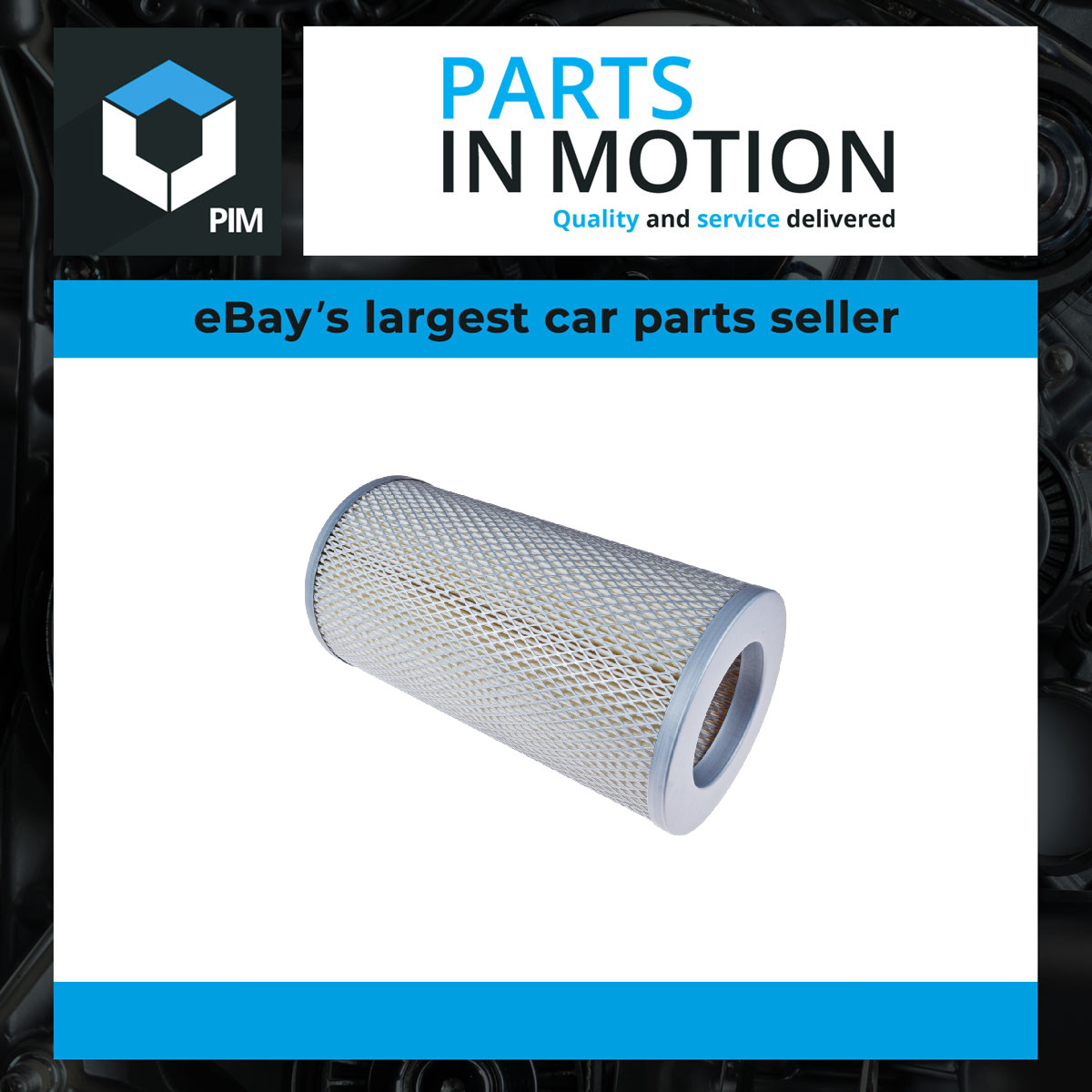 Air Filter fits TOYOTA HI-ACE Mk4 2.4D 95 to 01 Blue Print 1780154140 Quality