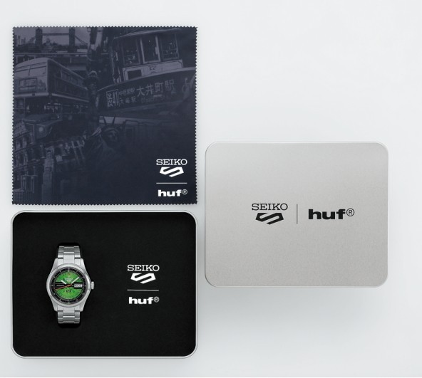 Seiko 5 Sports x HUF Collaboration Limited Edition Model 3rd