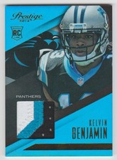 KELVIN BENJAMIN 2014 Prestige Rookie Jumbo Jerseys SWEET 3-COLOR PATCH #KB FSU