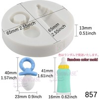 Silikonform BabyfläSchchen Schnuller FüR Schokolade Und