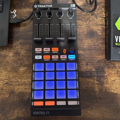 Native Instruments Traktor Kontrol F1- Table Top MIDI Controller Tested