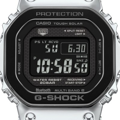 Casio G-Shock GMW-B5000BT-1JF Black Bezel Bluetooth Metal Case