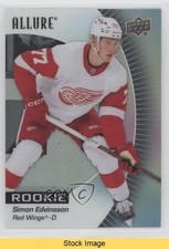 2023-24 Upper Deck Allure Rookies Black Rainbow Simon Edvinsson #147 READ 1b80