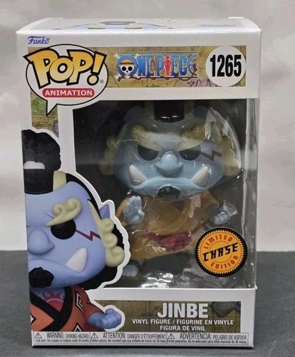 Funko Pop One Piece Jinbe 1265 Chase Edition Animation Vinyl Figure NEW