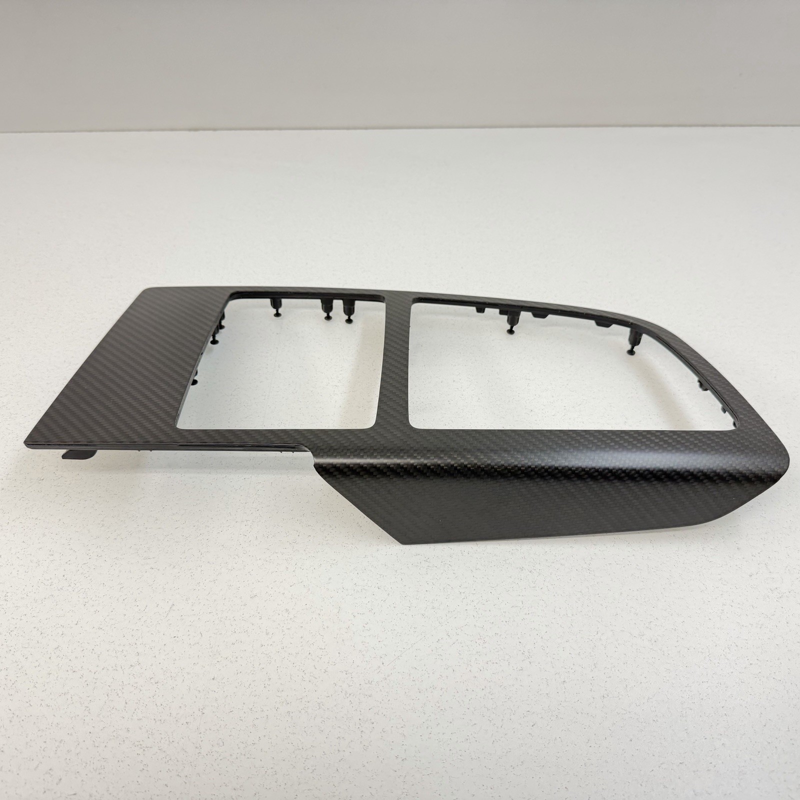17-23 Audi R8 Interior Matte Carbon Fiber Trim Panel Doors Console Dash Set OEM