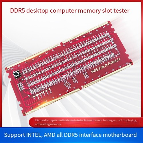 1X(DDR5 Memory Slot Tester Wide Compatibility DDR5 Memory Tester for Memory8008 - Afbeelding 4 van 6