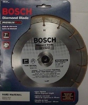 Bosch DB764 Premium Plus 7'' Dry or Wet Cutting Segmented Diamond Saw Blade Swiss