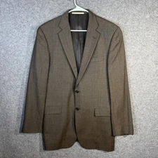 Burberry London Mens Classic Fit Suit Separate Blazer and Pants Brown