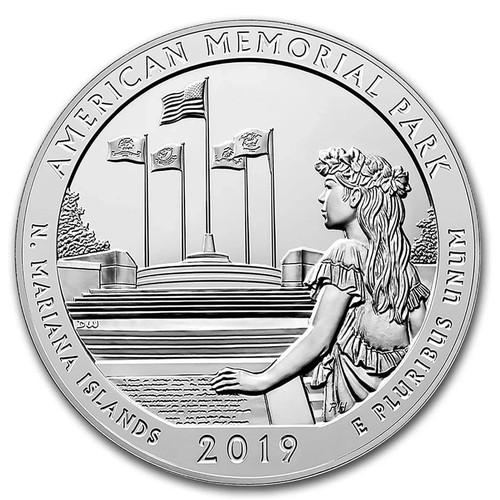 2019 5 oz Silver ATB 5-Coins Set in the album - Picture 5 of 9