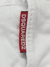 Haut Long DSQUARED2 Femme - Taille 36 - Gris Clair - Coton/viscose - Coupe Près Du Corps - Occasion Très Bon état