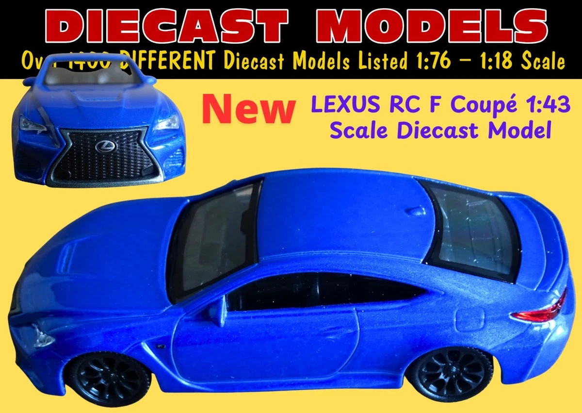 Lexus 1:43 Contemporary Manufacture Diecast Cars, Trucks & Vans